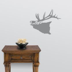 Bugling Bull Elk Wall Decal