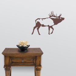 Bull Bugle Elk Wall Decal