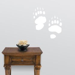 Bear Tracks Wall Decal