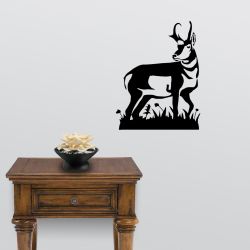 Pronghorn Antelope Detail Wall Decal