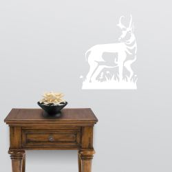 Pronghorn Antelope Detail Wall Decal