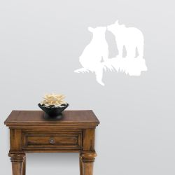 Black Bear Cubs Wall Decal