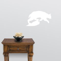Bobcat on the Hunt Wall Decal