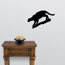 Cougar Ready to Leap Wall Decal