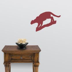 Cougar Ready to Leap Wall Decal