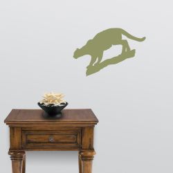 Cougar Ready to Leap Wall Decal