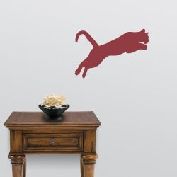 Cougar Leap Wall Decal