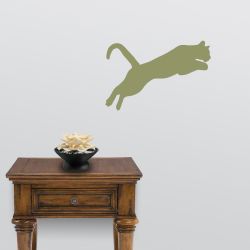 Cougar Leap Wall Decal