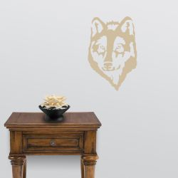 Wolf Front Portrait Wall Decal