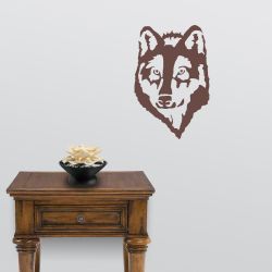 Wolf Front Portrait Wall Decal
