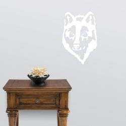 Wolf Front Portrait Wall Decal