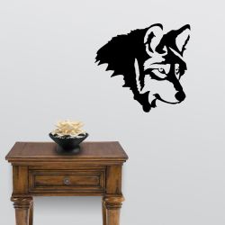 Wolf Profile Wall Decal