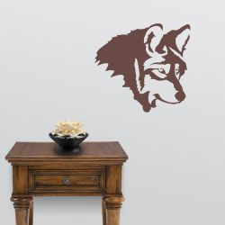 Wolf Profile Wall Decal