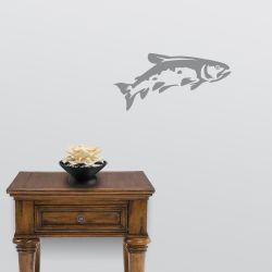 Leaping Trout Wall Decal