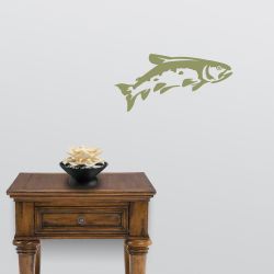 Leaping Trout Wall Decal