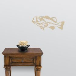 Largemouth Bass Detailed Wall Decal