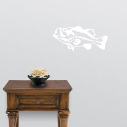 Largemouth Bass Detailed Wall Decal