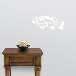 Largemouth Bass Detailed Wall Decal
