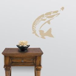 Tiger Muskie Wall Decal