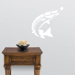 Tiger Muskie Wall Decal