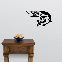 Pike Strike Wall Decal