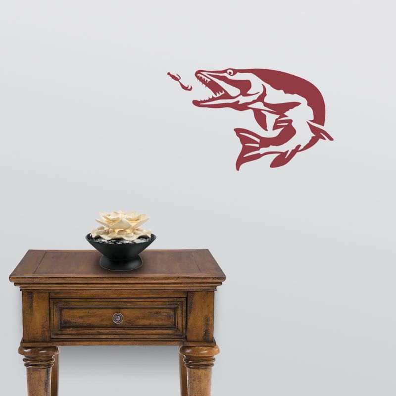 Pike Strike Wall Decal