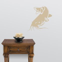 Catfish Feeding Wall Decal