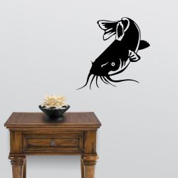 Catfish Feeding Wall Decal