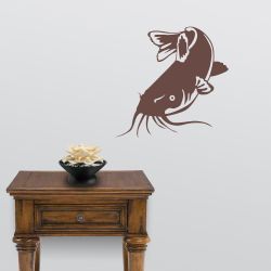 Catfish Feeding Wall Decal