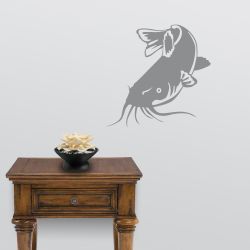 Catfish Feeding Wall Decal