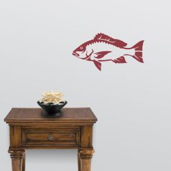 Red Snapper Wall Decal