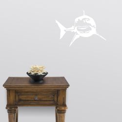 Great White Turning Wall Decal