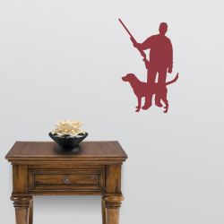 Hunter and Lab Decal