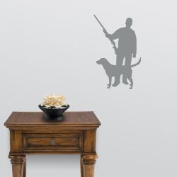 Hunter and Lab Decal