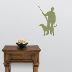 Hunter and Lab Decal