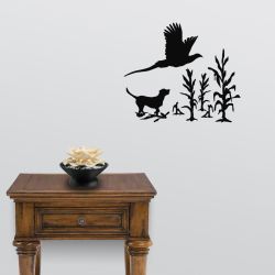 Lab Flushing Rooster Decal