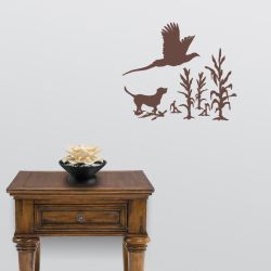 Lab Flushing Rooster Decal