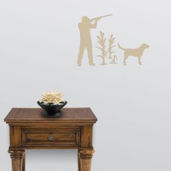 Upland Hunter and Lab Reaady Decal