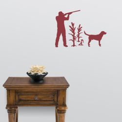 Upland Hunter and Lab Reaady Decal