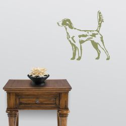 English Setter in the Field Decal