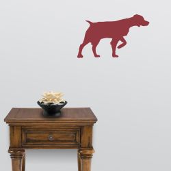 Brittany Spaniel Pointing Decal