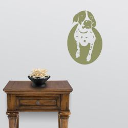 Seated Pointer Decal