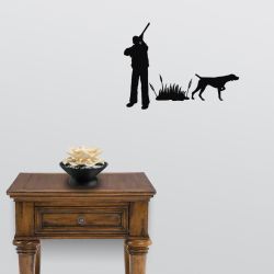 Wetland Pointer and Hunter Decal