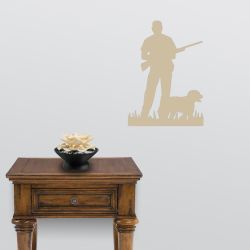 Hunter and Brittany Spaniel Decal