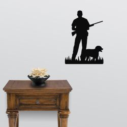 Hunter and Brittany Spaniel Decal