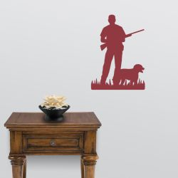 Hunter and Brittany Spaniel Decal