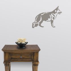 German Shepherd Wall Decal