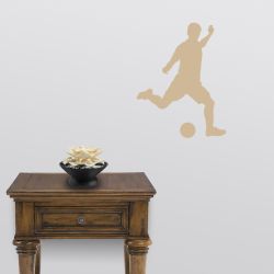 Soccer Kick Wall Decal