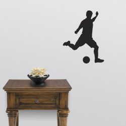 Soccer Kick Wall Decal