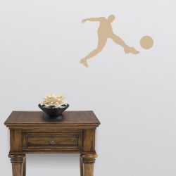 Soccer Bicycle Kick Wall Decal